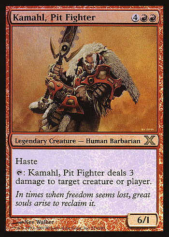 Kamahl, Pit Fighter