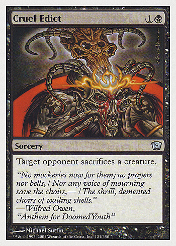 Cruel Edict