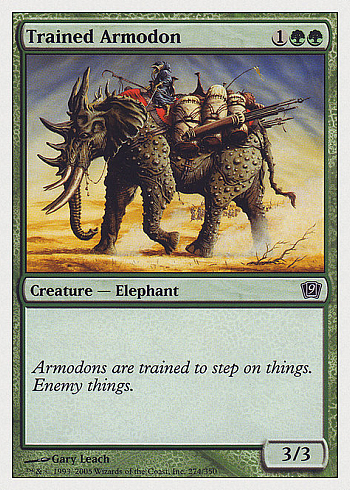 Trained Armodon