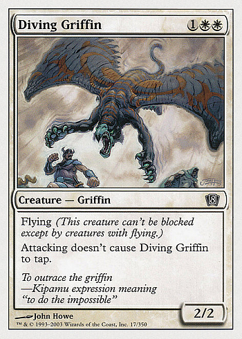 Diving Griffin