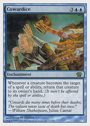 Cowardice