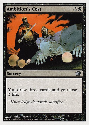 Ambition's Cost