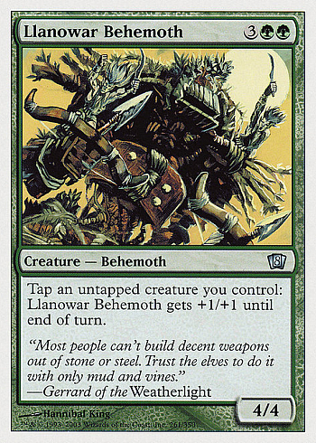 Llanowar Behemoth