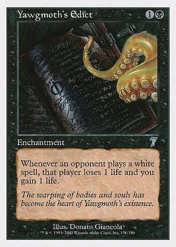 Yawgmoth's Edict