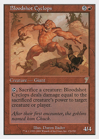 Bloodshot Cyclops