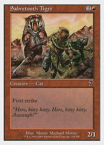 Sabretooth Tiger