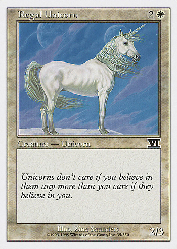 Regal Unicorn