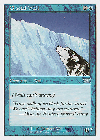 Glacial Wall