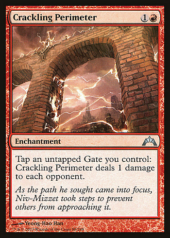 Crackling Perimeter