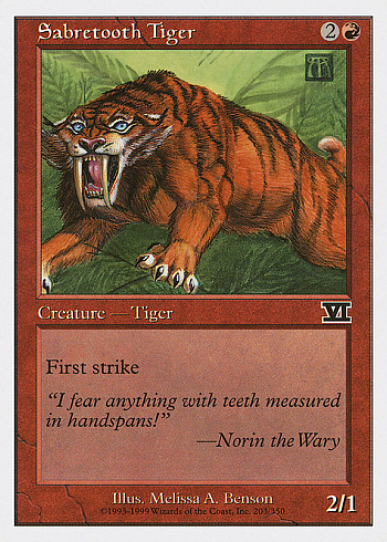 Sabretooth Tiger
