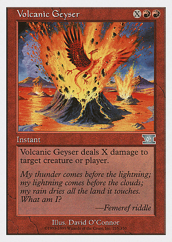 Volcanic Geyser