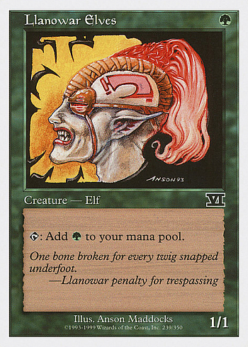 Llanowar Elves