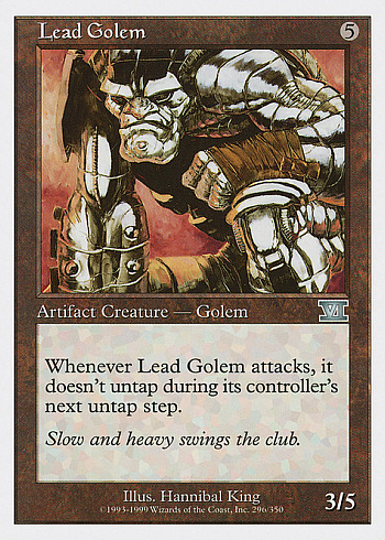 Lead Golem