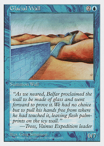 Glacial Wall