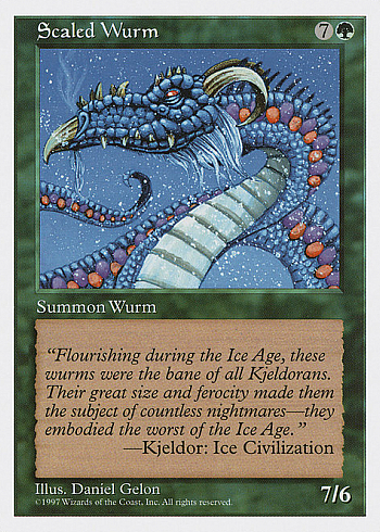 Scaled Wurm