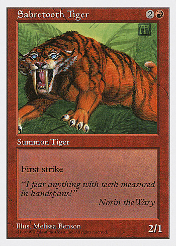 Sabretooth Tiger