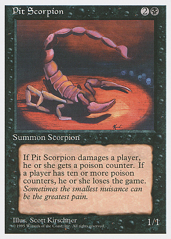 Pit Scorpion