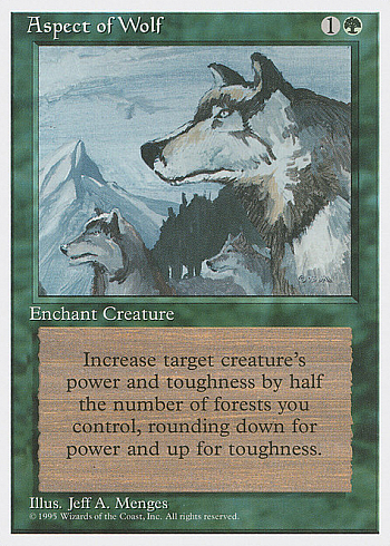 Aspect of Wolf