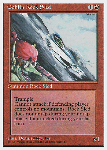 Goblin Rock Sled