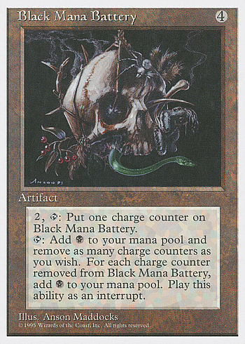 Black Mana Battery
