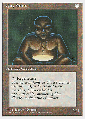 Clay Statue