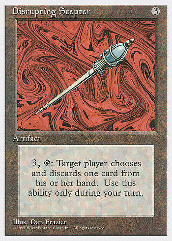 Disrupting Scepter