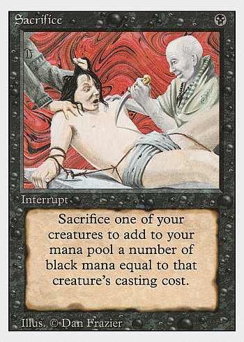 Sacrifice