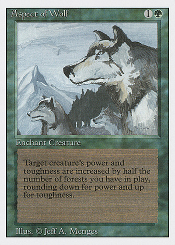 Aspect of Wolf