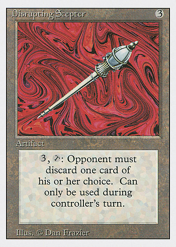 Disrupting Scepter