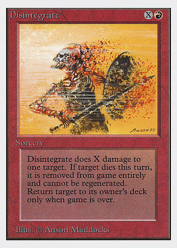 Disintegrate
