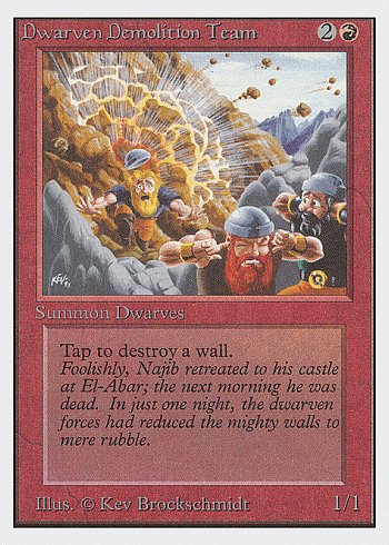 Dwarven Demolition Team