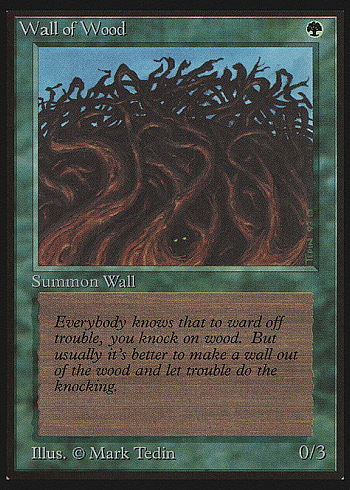 Wall of Wood