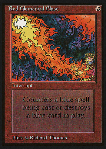 Red Elemental Blast