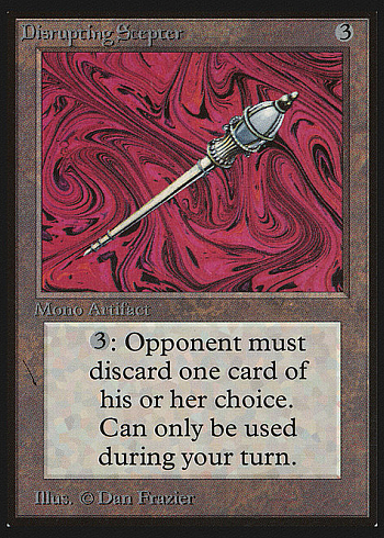 Disrupting Scepter