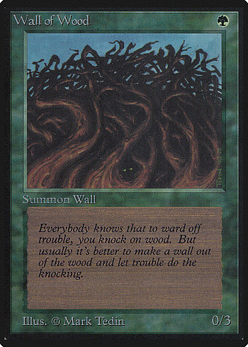 Wall of Wood