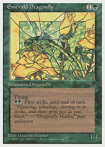 Emerald Dragonfly