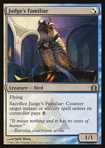 Judge's Familiar
