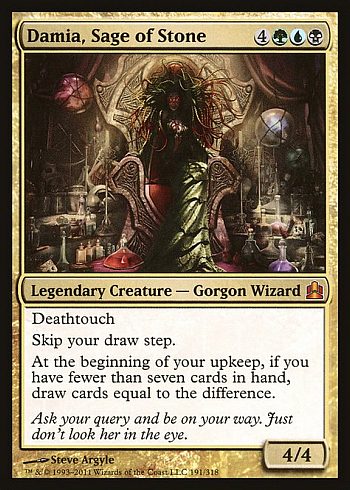 Damia, Sage of Stone
