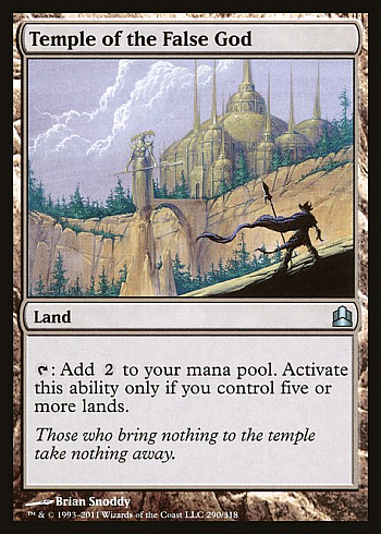 Temple of the False God