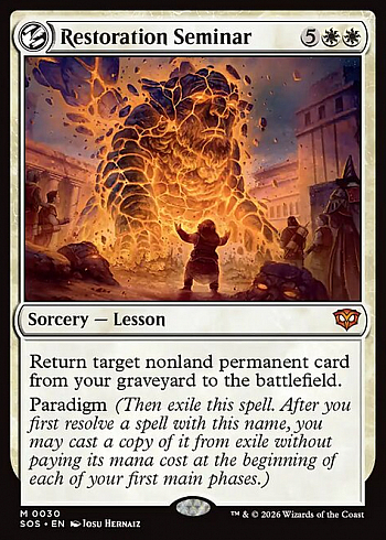 Restoration Seminar