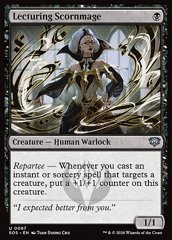 Lecturing Scornmage