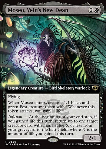 Moseo, Vein's New Dean