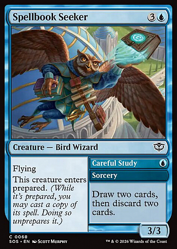Spellbook Seeker // Careful Study