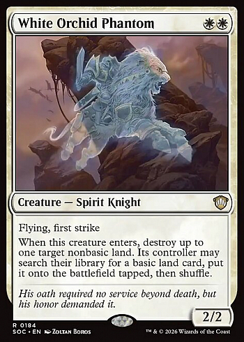 White Orchid Phantom