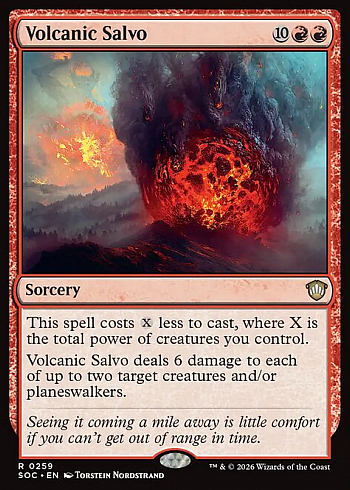 Volcanic Salvo