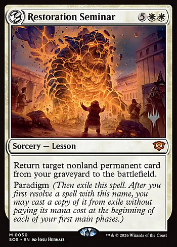 Restoration Seminar