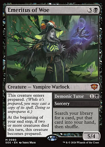 Emeritus of Woe // Demonic Tutor