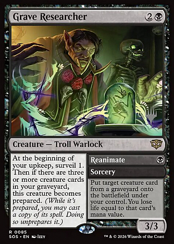 Grave Researcher // Reanimate