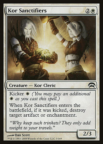 Kor Sanctifiers