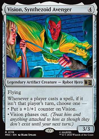 Vision, Synthezoid Avenger